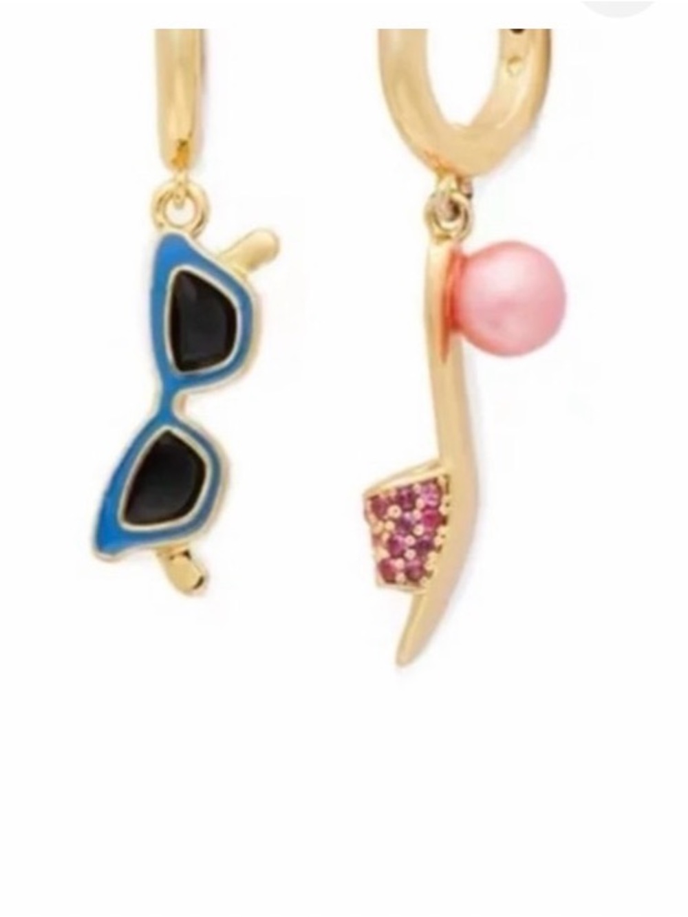 Kate Spade Sweet Treasures
Sunglasses & Sandals Charm Hoop
Earrings